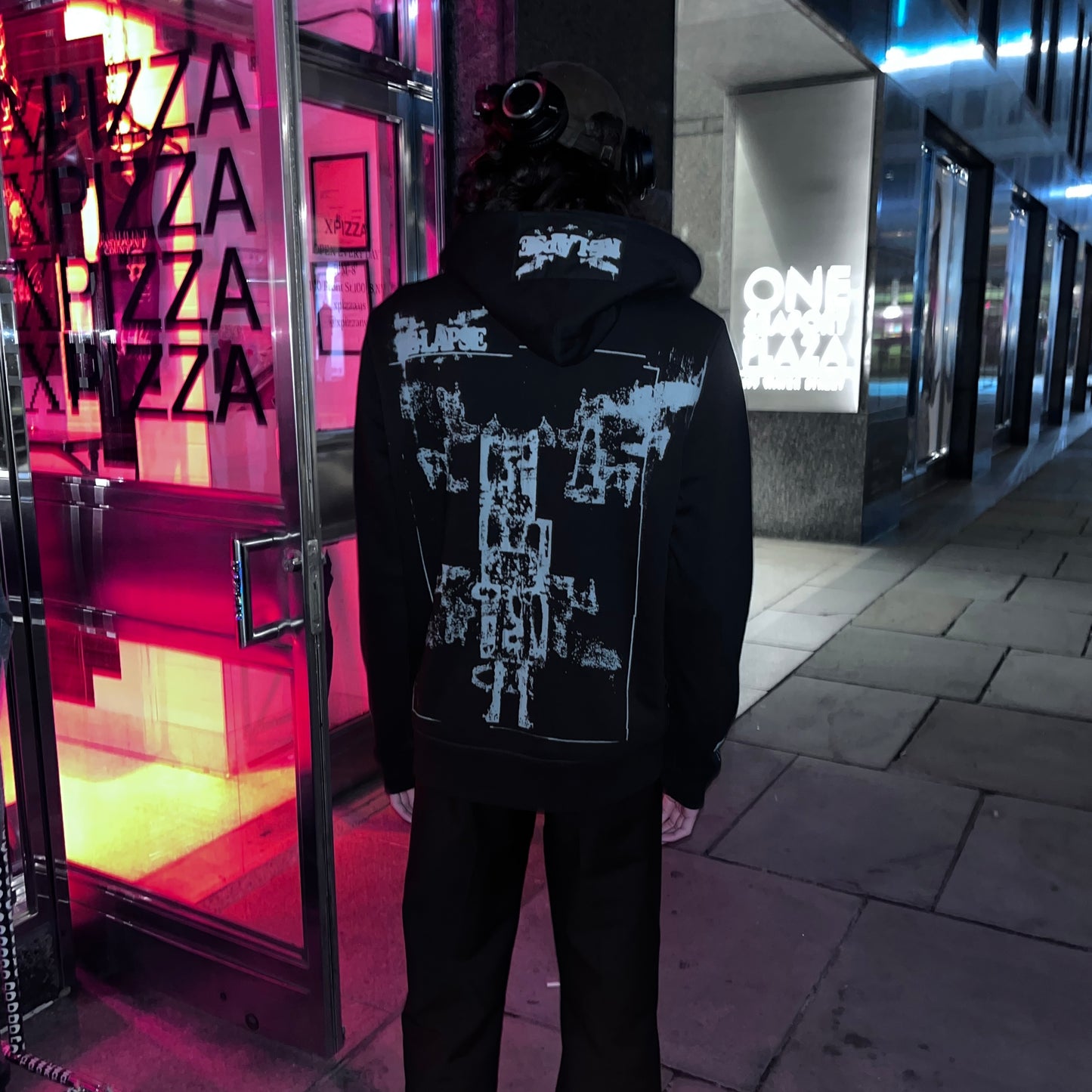 RELAPSE FULL ZIP HOODIE [Black]